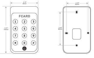FC-393EM門禁控制器評(píng)測(cè) 金屬外殼與Fcard射頻卡技術(shù)的完美融合